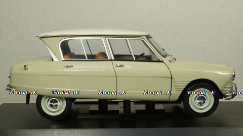 Citroen Ami 6 1965 white, 181529, Norev 1:18