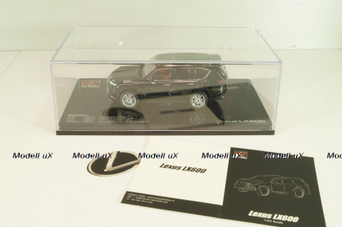 Lexus LX600 2022, black, LCD43013BL, LCD 1:43