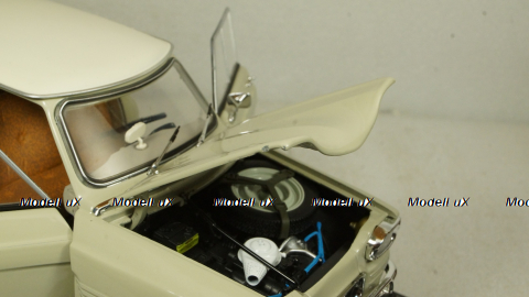 Citroen Ami 6 1965 white, 181529, Norev 1:18