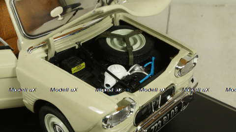 Citroen Ami 6 1965 white, 181529, Norev 1:18