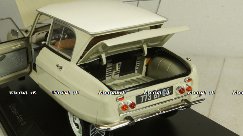 Citroen Ami 6 1965 white, 181529, Norev 1:18