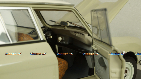 Citroen Ami 6 1965 white, 181529, Norev 1:18