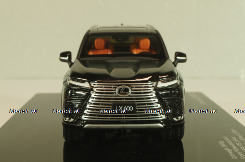 Lexus LX600 2022, black, LCD43013BL, LCD 1:43
