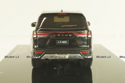 Lexus LX600 2022, black, LCD43013BL, LCD 1:43