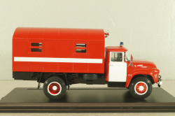 Передвижная база ГДЗС, пожарный автомобиль на шасси Зил-130, TR4805, TruckTyr 1:43