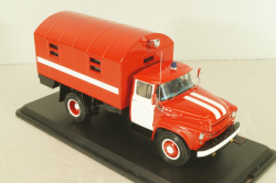 Передвижная база ГДЗС, пожарный автомобиль на шасси Зил-130, TR4805, TruckTyr 1:43