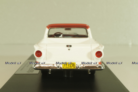 Ford Ranchero pick up 1958, red/white, L.e.157 of 180 pcs., GC-70A, Goldvarg 1:43 