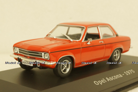 Opel Ascona A 1975 red, Altaya 1:43 