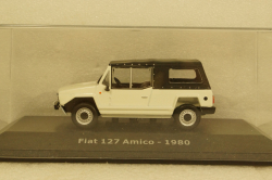Fiat 127 Amico 1980 white/black, Altaya 1:43