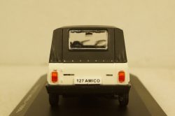 Fiat 127 Amico 1980 white/black, Altaya 1:43