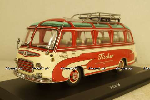 Setra S6 Autobus "Fischer" 1956, 450283700, Schuco 1:43
