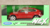 BMW X6 (E71) 2008, dark red, WEL24004rt, Welly 1:24