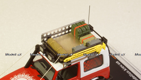 Suzuki Samurai Off-road, red, TruckTyr 1:43