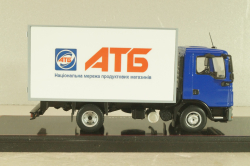 MAN TGL 12.180 грузовой фургон "АТБ", синий/белый, TR4803, TruckTyr 1:43