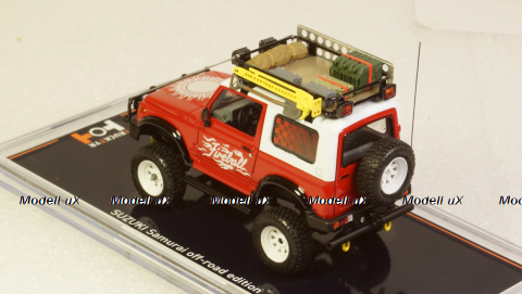 Suzuki Samurai Off-road, red, TruckTyr 1:43