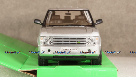 Range Rover (L322) 2002, silver, WEL22415si, Welly 1:24