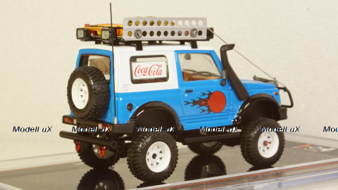 Suzuki Samurai Off-road, blue, TruckTyr 1:43
