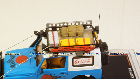 Suzuki Samurai Off-road, blue, TruckTyr 1:43