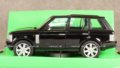 Range Rover (L322) 2002, black, WEL22415sw, Welly 1:24