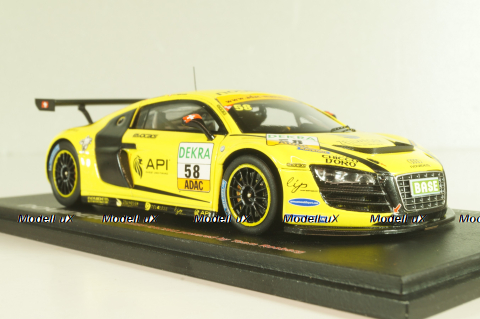 Audi R8 LMS #58 ADAC GT Masters 2011, P.V.Mentlen/M.Winkelhock, L.e. 500pcs, SG019, Spark 1:43
