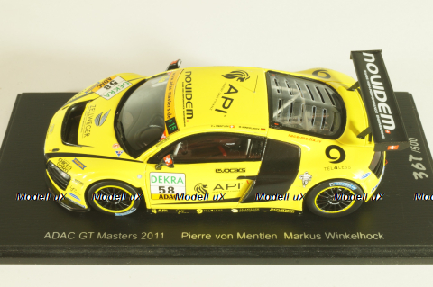 Audi R8 LMS #58 ADAC GT Masters 2011, P.V.Mentlen/M.Winkelhock, L.e. 500pcs, SG019, Spark 1:43