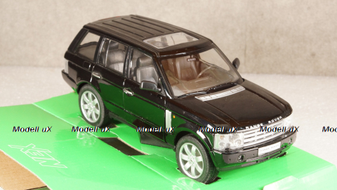 Range Rover (L322) 2002, black, WEL22415sw, Welly 1:24