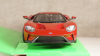 Ford GT 2015, WEL24082M.RED, dark red Welly 1:24