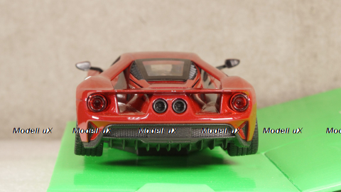 Ford GT 2015, WEL24082M.RED, dark red Welly 1:24