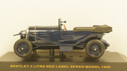 Bentley 3 Liter Cabriolet 1926 dark blue, CLC016, IXO 1:43
