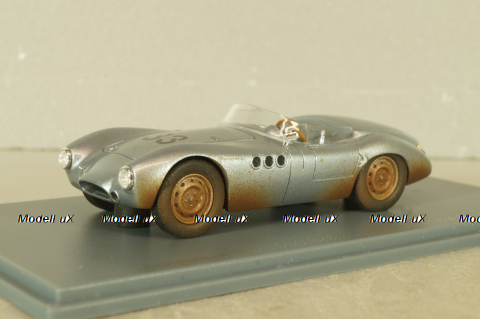 Borgward RS 1500 Schauinsland #33 dirty version 1953, silver, 46250, NEO 1:43