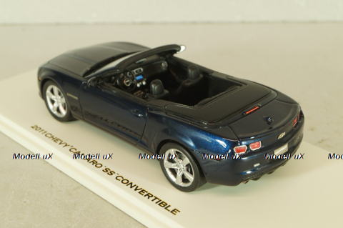 Chevrolet Camaro SS Convertible, blue, 101478, Luxury 1:43