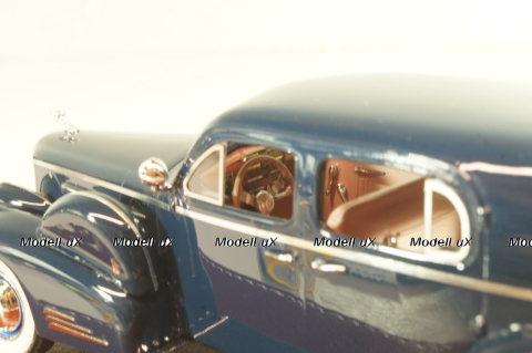 Cadillac V16 Series 90 town sedan 1938, dark blue, GIM004A, GIM 1:43