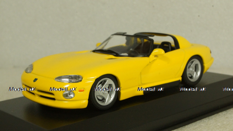 Dodge Viper Roadster - 1993 - YELLOW, 940144031, Maxichamps 1:43