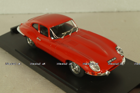Jaguar E type coupe 1962, red, 8439, Model Box 1:43