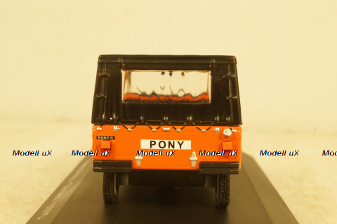 Citroen Namco Pony Cabriolet Closed 1975, Hachette 1:43