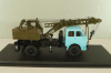 К-67 Автокран на шасси Маз-500 1965, голубой/хаки, SSM1610, SSM 1:43