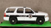 Chevrolet Tahoe Police 2008, WEL22509WP-W, Welly 1:24