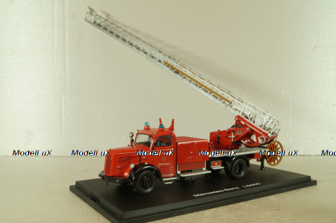 Mercedes L 6600  fire ladder 1951, red, 03091, Schuco 1:43 Уценка!