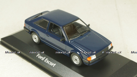 Ford Escort 1981, blue, 940085000, Maxichamps 1:43