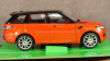 Range Rover sport 2010, orange/black, WEL24059Chili, Welly 1:24