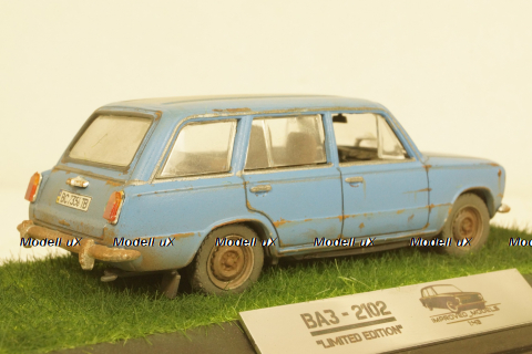 Ваз-2102 синий, Improved Models 1:43