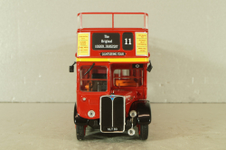 AEC Regent RT Open top 1950, red, BUS018, IXO 1:43