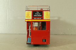 AEC Regent RT Open top 1950, red, BUS018, IXO 1:43