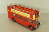 AEC Regent RT Open top 1950, red, BUS018, IXO 1:43