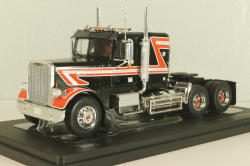 Freightliner FLC 120 64 T 1977, black/red, TR218, IXO 1:43