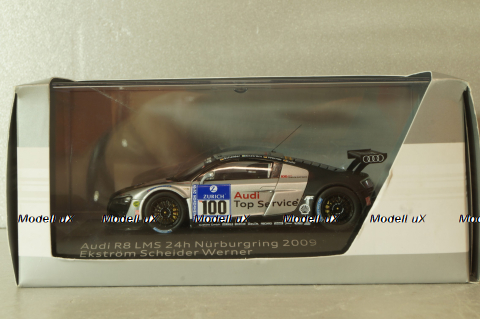 Audi R8 LMS #100 24h Nurburgring 2009, 5020918443, Spark 1:43 