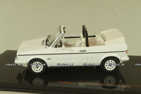 Volkswagen Golf 1 Cabriolet 1981, white, CLC590, IXO 1:43