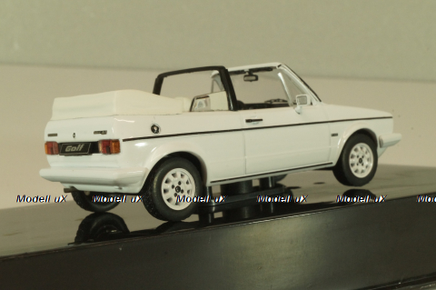 Volkswagen Golf 1 Cabriolet 1981, white, CLC590, IXO 1:43