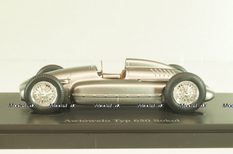 Автовело Сокол-650 (Awtowelo Typ 650 Sokol) 1952, silver, 07014, Autocult 1:43