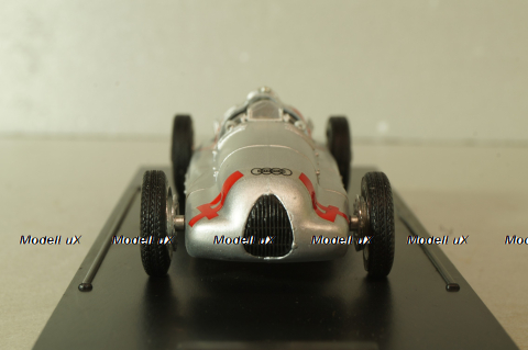 Auto Union Type D #4 1938, silcer, 5030300303, Brumm 1:43
